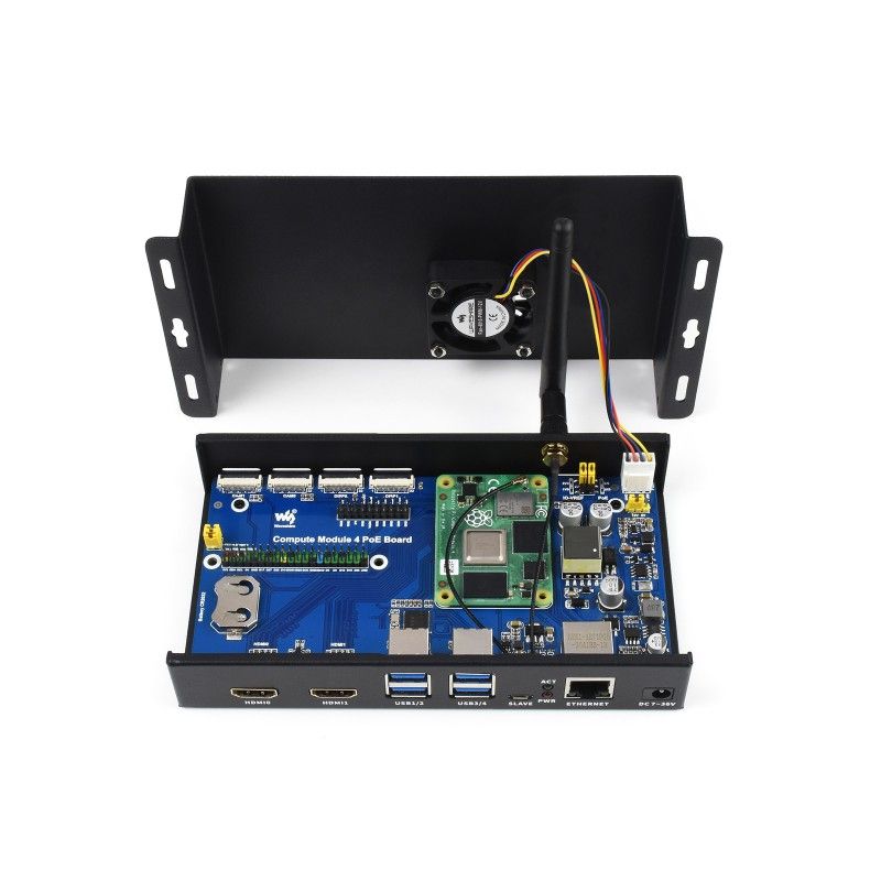 Raspberry Pi Compute Module 4 PoE Mini-Computer (20016)
