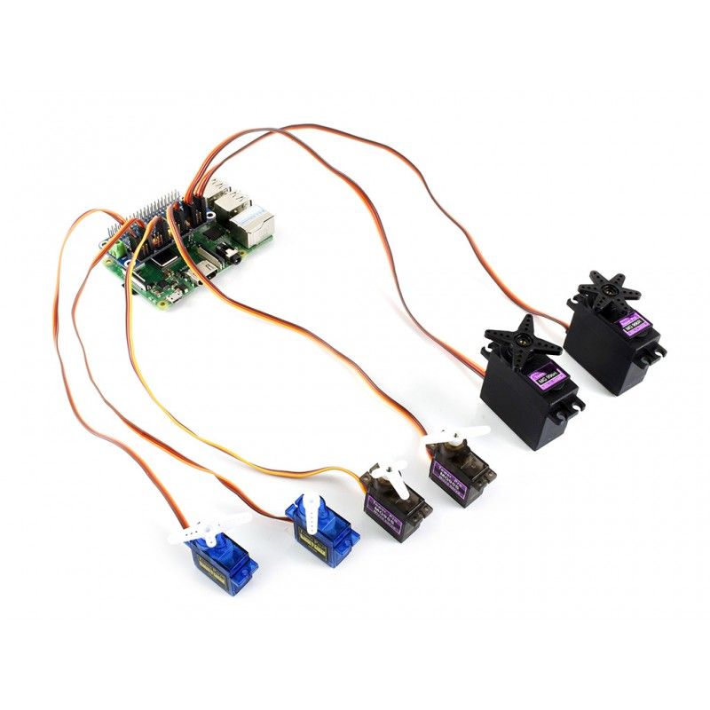 Raspberry Pi Servo Driver HAT expansion board (15275)