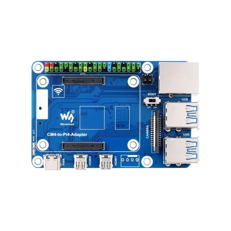 Raspberry Pi Compute Module 4 I/O Adapter for Raspberry Pi expansion card (23508)