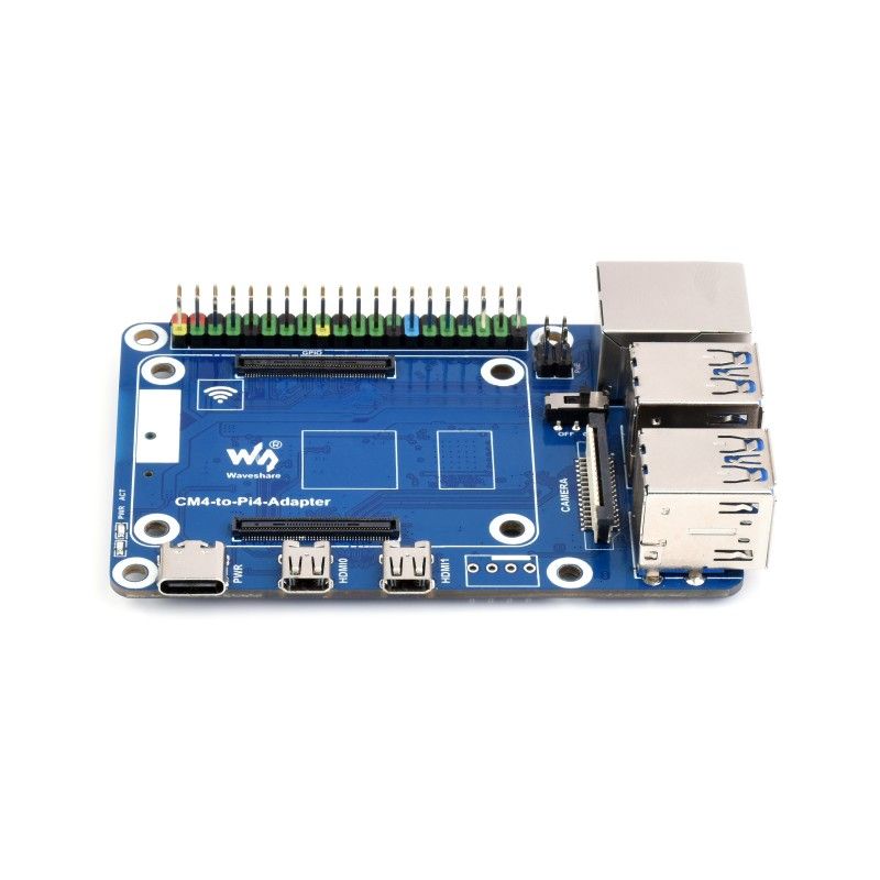 Raspberry Pi Compute Module 4 I/O Adapter for Raspberry Pi expansion card (23508)