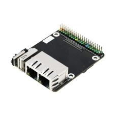 Raspberry Pi Compute Module 4 Mini Dual Gigabit Ethernet Base Board (22360)