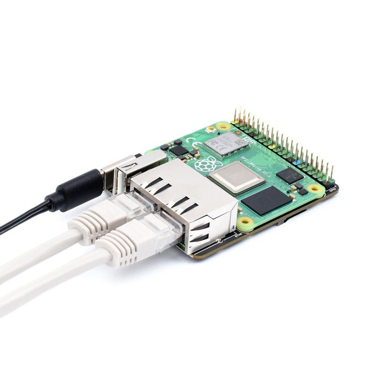 Raspberry Pi Compute Module 4 Mini Dual Gigabit Ethernet Base Board (22360)