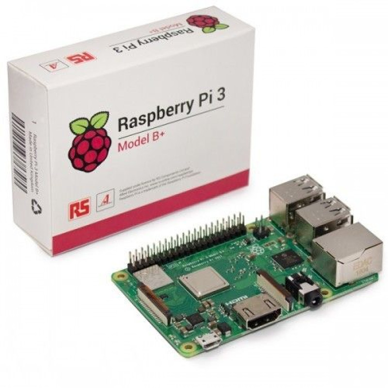Raspberry Pi 3 Model B+ microcomputer