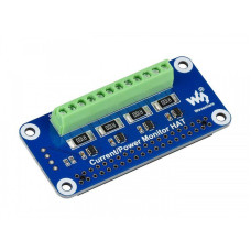 Raspberry Pi Current/Power Monitor HAT expansion board (17539)
