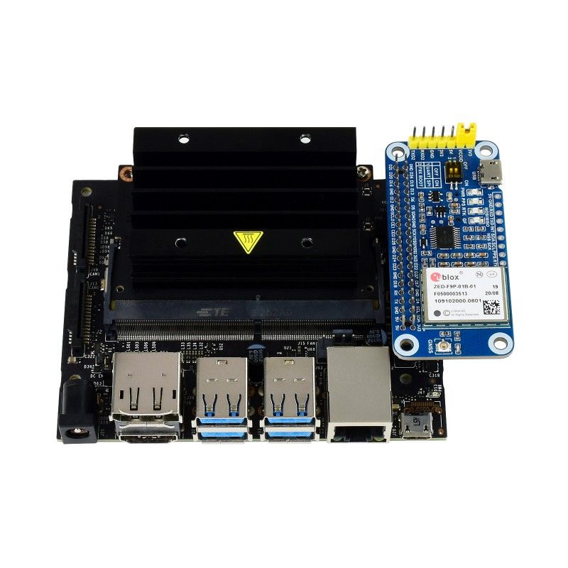 ZED-F9P GPS-RTK HAT expansion board (19884)