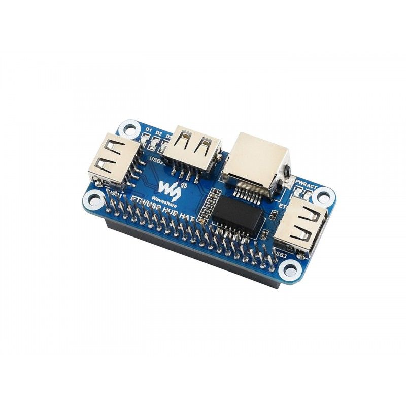 Raspberry Pi ETH/USB HUB HAT expansion board (16595)