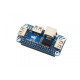 Raspberry Pi ETH/USB HUB HAT expansion board (16595)