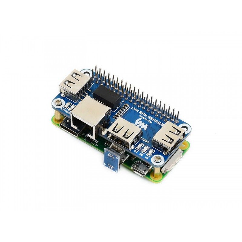 Raspberry Pi ETH/USB HUB HAT expansion board (16595)