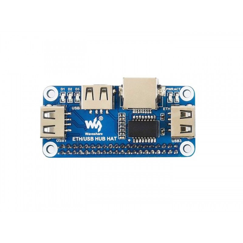 Raspberry Pi ETH/USB HUB HAT expansion board (16595)