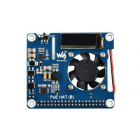 Плата расширения Raspberry Pi Power over Ethernet (PoE) HAT (B) (18014)