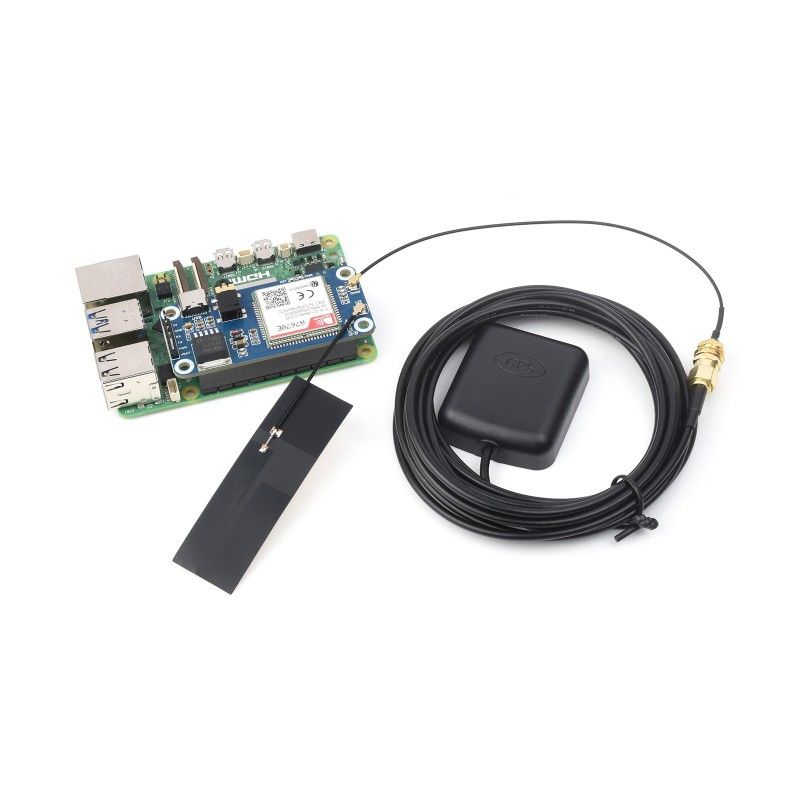 Raspberry Pi A7670E Cat-1/GNSS HAT expansion board (26631)