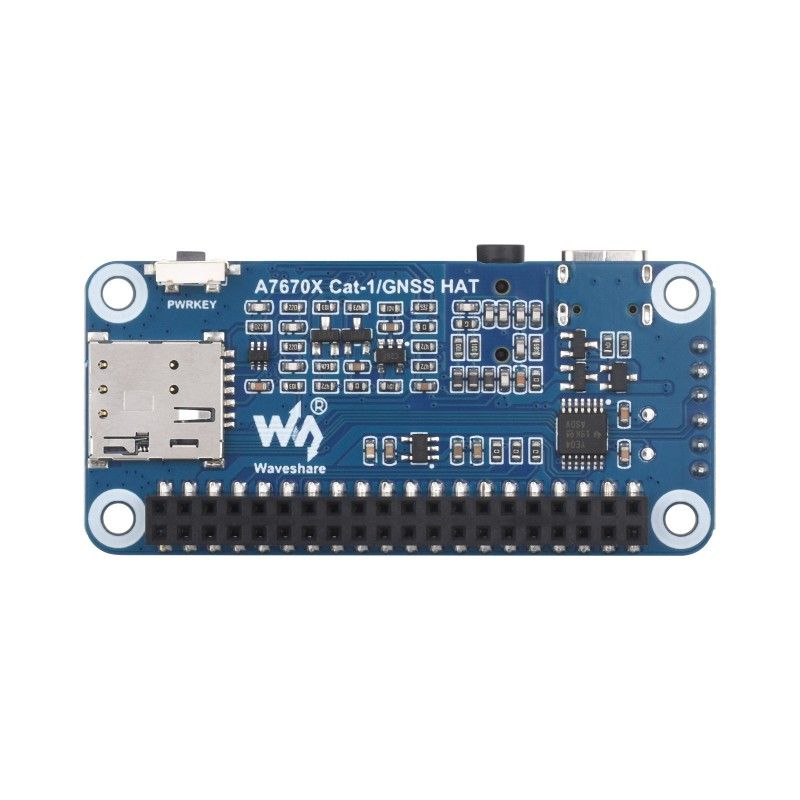 Raspberry Pi A7670E Cat-1/GNSS HAT expansion board (26631)