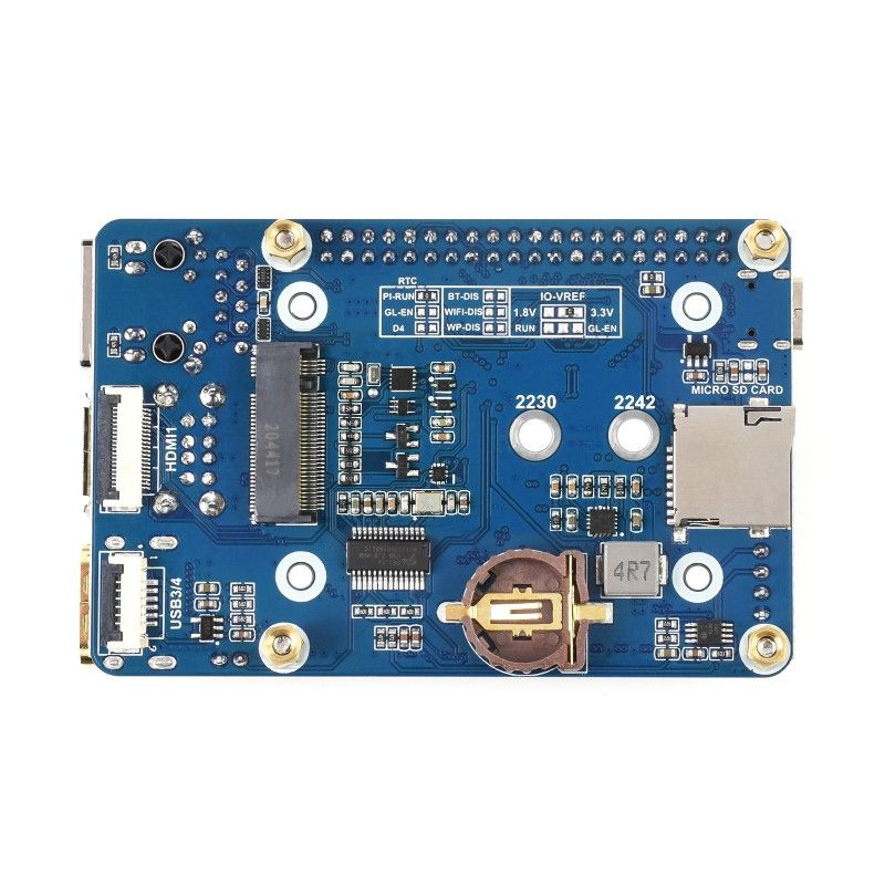 Raspberry Pi Compute Module 4 I/O Mini Base Board (B) (19602)