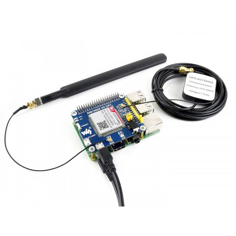 Плата расширения Raspberry Pi LTE Module HAT (17372)