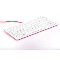 Official Raspberry Pi Keyboard, Red / White UK