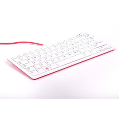 Official Raspberry Pi Keyboard, Red / White UK