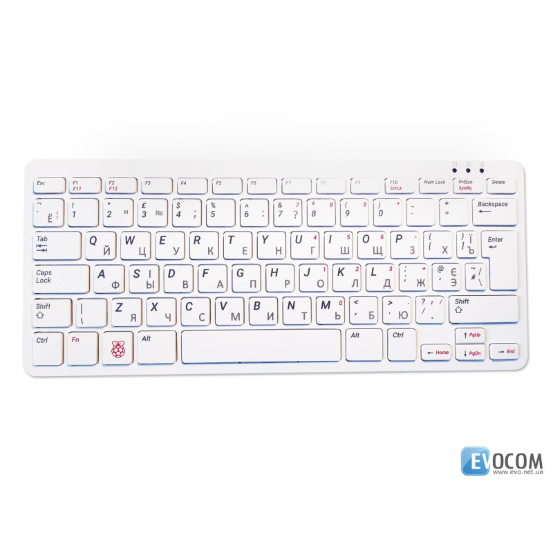 Official Raspberry Pi Keyboard, Red / White UK