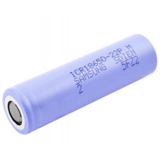Li-Ion 18650 2200mAh Samsung SDI battery