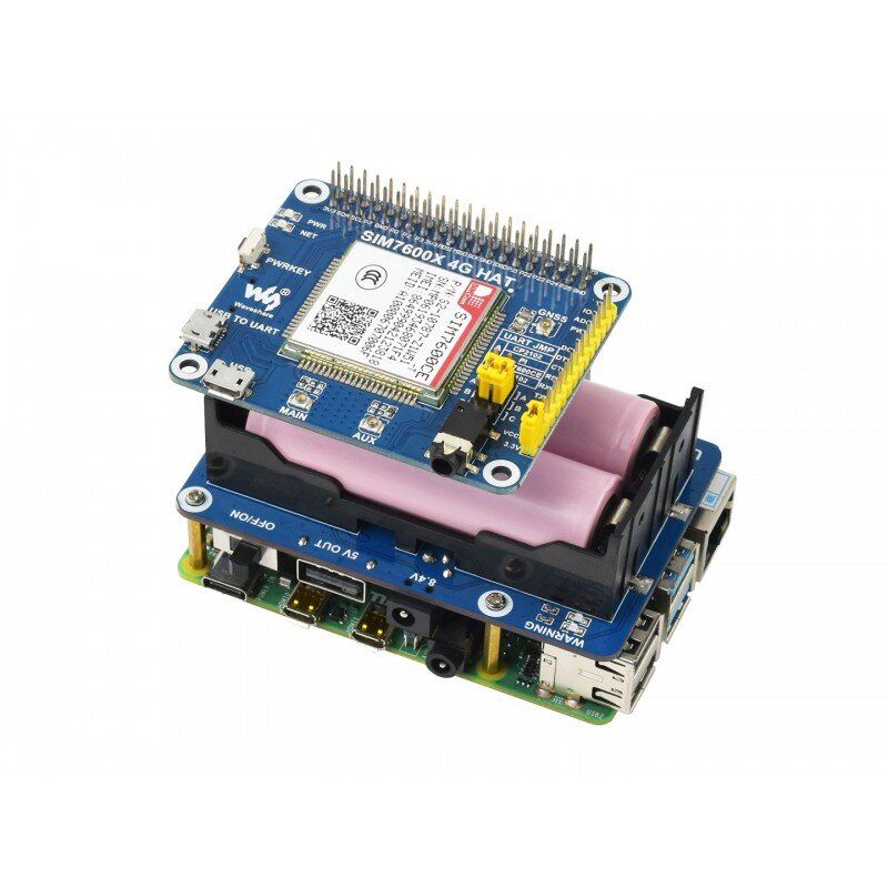 Raspberry Pi UPS HAT expansion board (18306)
