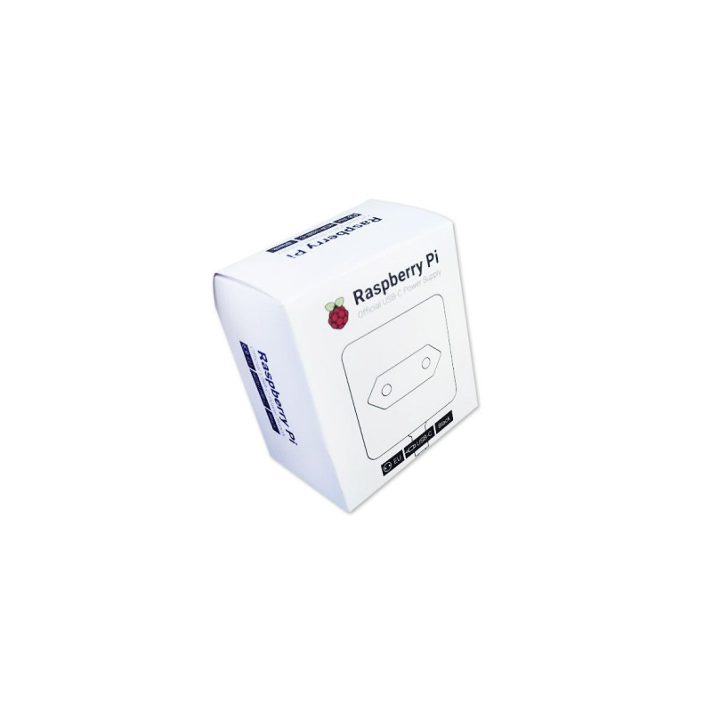 Official Raspberry Pi 4 USB-C PSU, UK Black