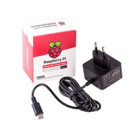 Блок питания Raspberry Pi 4 Model B, официальный, чёрного цвета UK