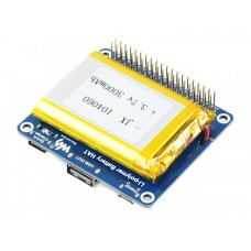 Raspberry Pi Li-polymer Battery HAT expansion board (17076)