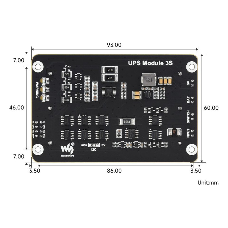 Uninterruptible Power Supply 5V/5A UPS Module 3S (25603)