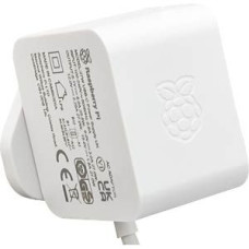 Raspberry Pi 27W USB-C Power Supply, UK White
