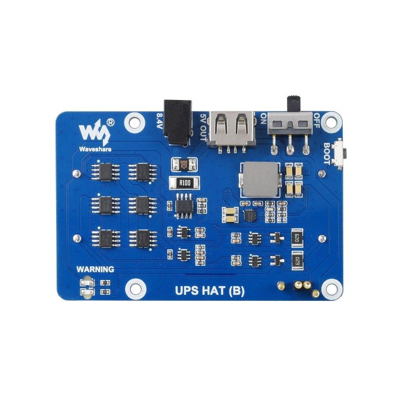 Raspberry Pi UPS HAT Pogo Pins Connector expansion card (20568)