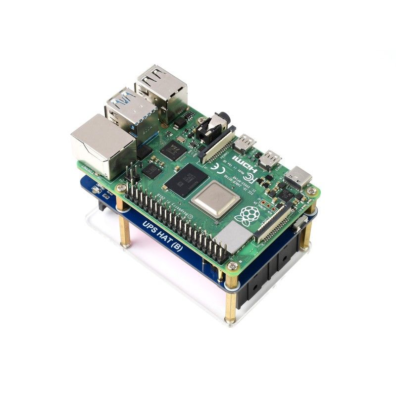 Raspberry Pi UPS HAT Pogo Pins Connector expansion card (20568)