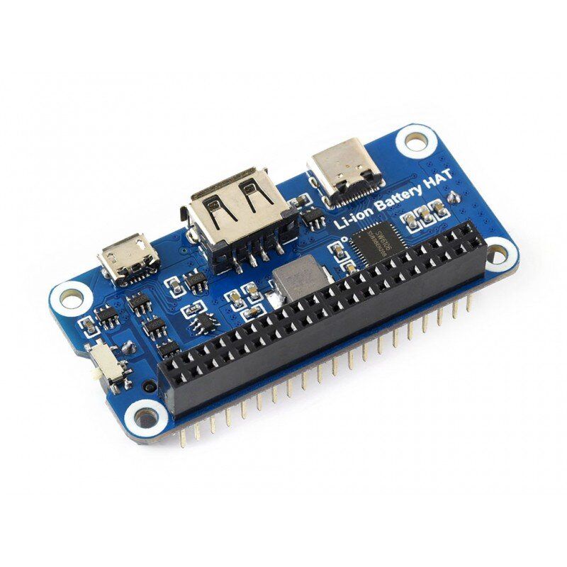 Raspberry Pi Li-Ion Battery HAT expansion board (15141)