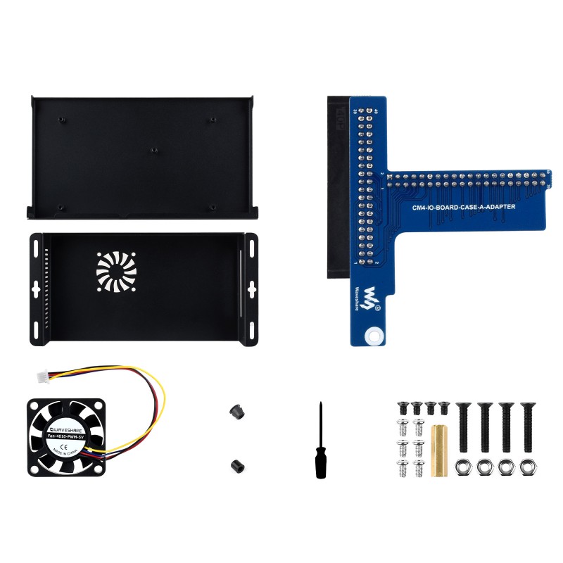 Raspberry Pi Compute Module 5 I/O Board Metal Case (30314)