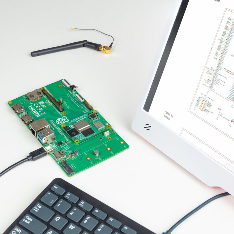 Raspberry Pi Compute Module 5 I/O Board REV2