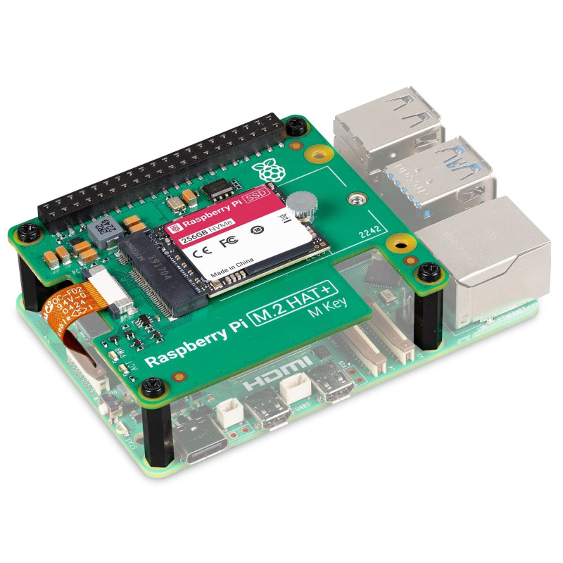 Raspberry Pi SSD Kit for Raspberry Pi 5 256GB